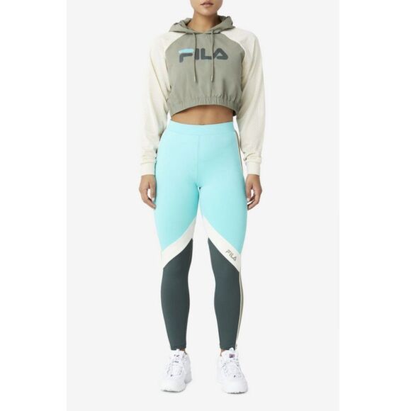 Fila 'Isha' Cropped Hoodie - Picture 2 of 5